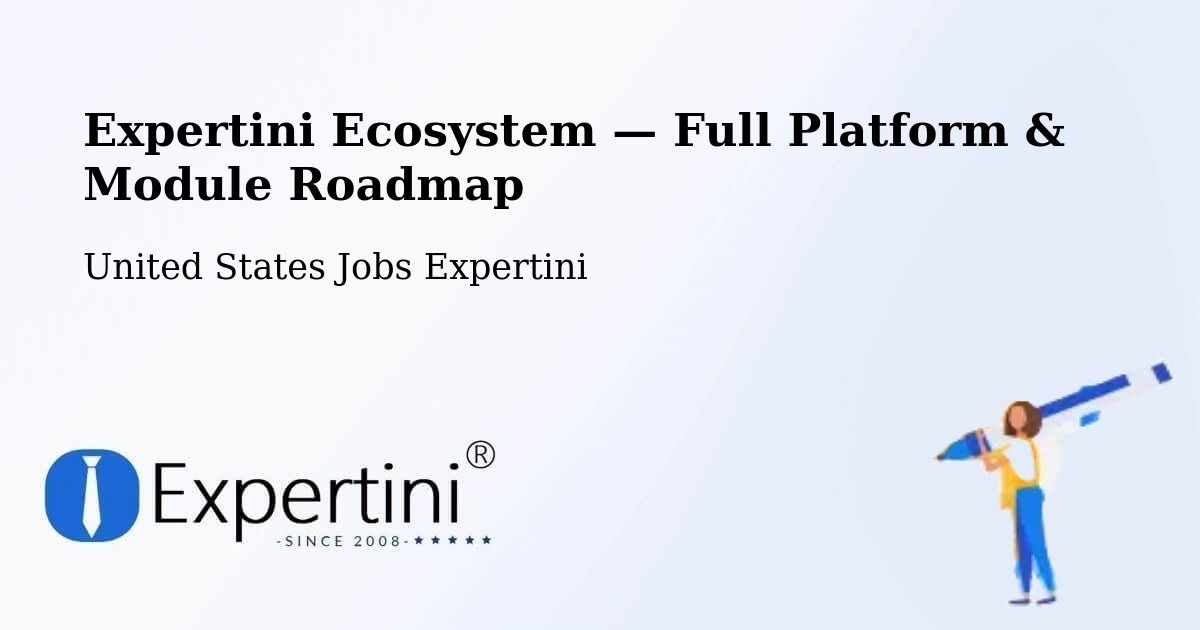 Expertini Ecosystem — Full Platform & Module Roadmap – Waltham